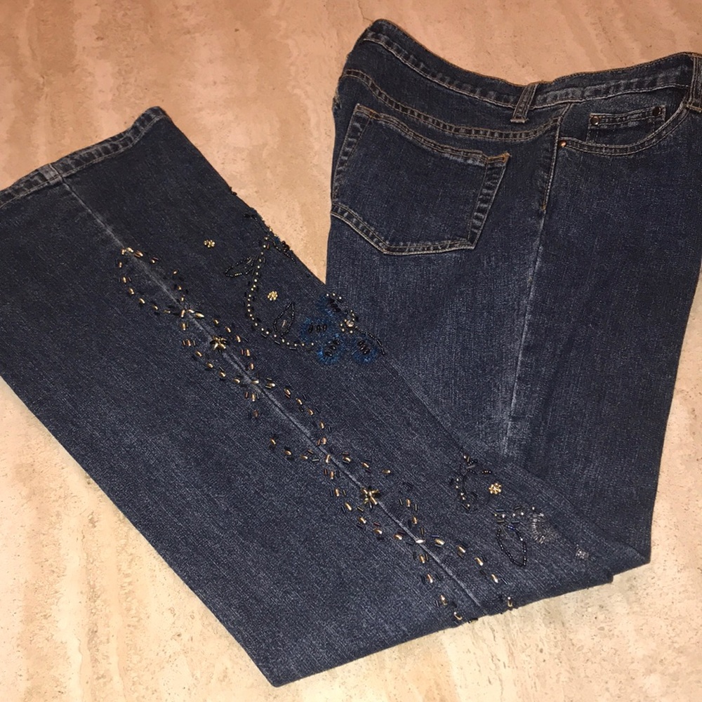 Fab willi smith jean. Beautiful beading!